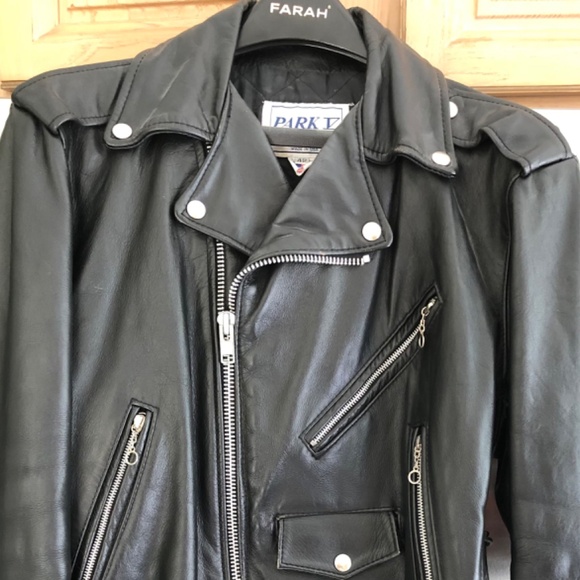 Genuine Leather Motorcycle Jacket - Picture 4 of 4